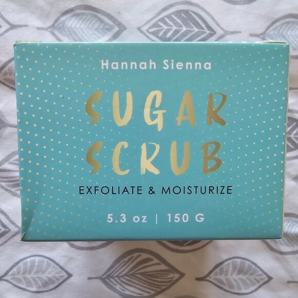 Hannah Sienna Sugar Scrub New/Unused‎ Skincare Clean Bath 5.3oz - Picture 1 of 7